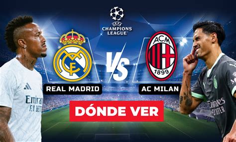 partidos de hoy real madrid en vivo